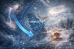 LEDENI TALAS STIŽE VEĆ VEČERAS! Evo gde će padati sneg