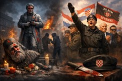 PREZIRU SRPSKE HEROJE, ALI VOLE USTAŠKE SIMBOLE