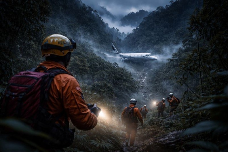 AVION SA ZVANIČNICIMA NESTAO PRED SLETANJE! Spasilačke ekipe na terenu