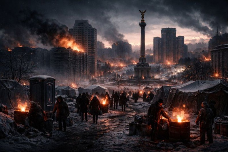 KIJEV JE NOĆU PAKAO, DANJU KAMENO DOBA! Sprema se UDAR kakav Ukrajina još nije videla