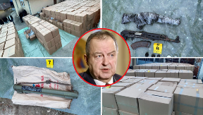 OGLASIO SE MUP O ZAPLENI PET TONA DROGE KOD KRUŠEVCA Uhapšene dve osobe, pronađeno i oružje