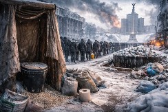 DNO DNA U KIJEVU: Građanima savetuju da koriste MAČIJI POSIP umesto toaleta