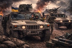 U AMERIČKIM HAMVIJIMA, MASKIRANI U UKRAJINCE: Ruski marinci razvalili pozadinu fronta i nestali sa trofejima (VIDEO)