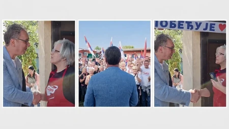Vučić: Nema veće časti ni lepšeg osećaja od toga da budem sa svojim narodom (VIDEO)