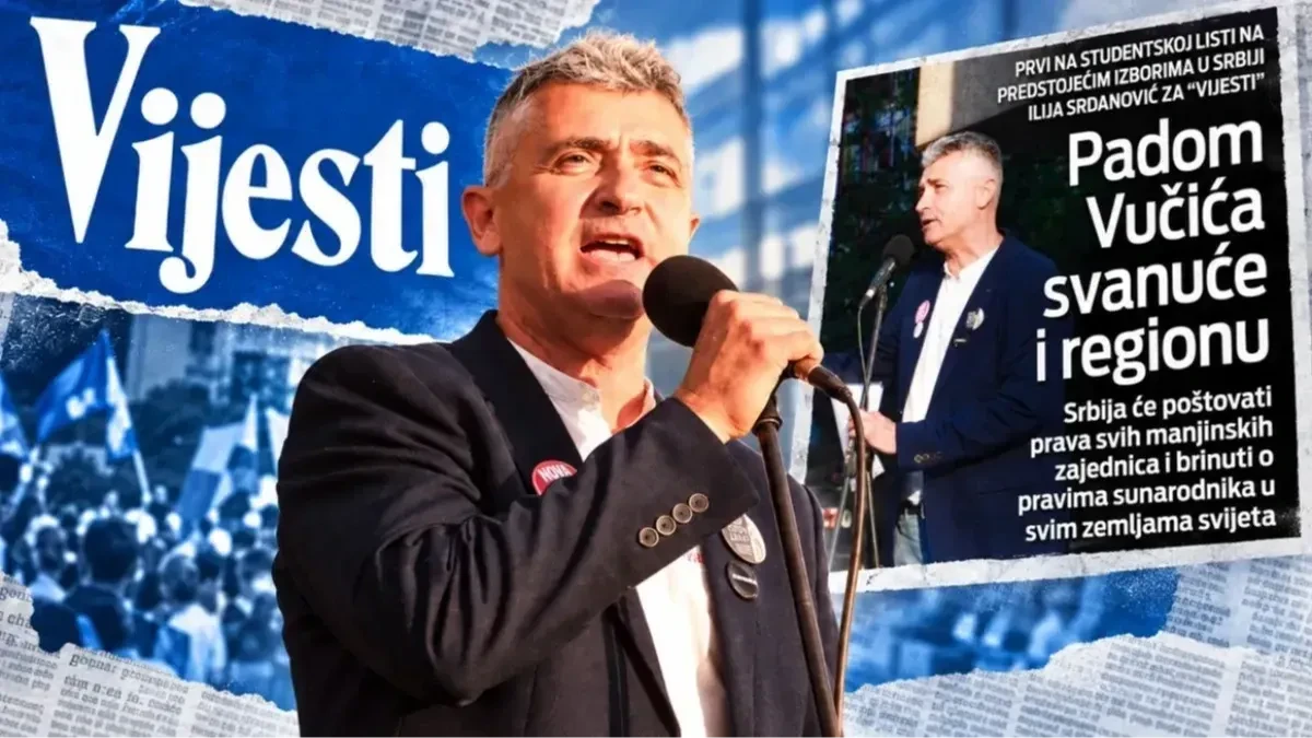 Vučić o izjavi Srdanovića: Da je spreman na sve, video sam i šta je radio u Novom Sadu pre dve večeri!