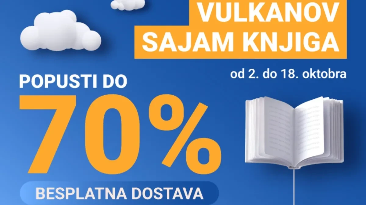 Počinje Vulkanov sajam knjiga: Popusti do 70 odsto i Book Fest širom Srbije