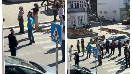 Skandalozno ponašanje blokadera: Pogledajte kako navodno odaju pomen žrtvama!
