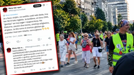 "Metuzalemu, je*ali te naprednjaci!" Blokaderi pokazuju kako tretiraju stare koji mogu da im budu bake i deke