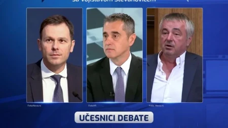 Počinje velika predizborna debata: Mali, Nikezić i Bajatović oči u oči pred kamerama