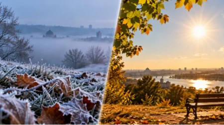 Ujutru mraz i 0 stepeni, popodne čak 26! Meteorolog otkriva zašto temperatura u Srbiji „skače“ za skoro 20 stepeni