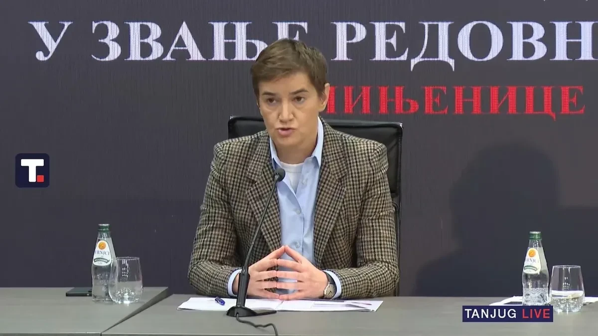 "Studentska" lista je najveća prevara u političkoj istoriji Srbije! Brnabić: Oni govore o borbi protiv korupcije