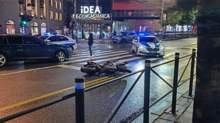 Poznato kako je motociklista (22) stradao kod Beograđanke: Suzuki se zakucao direktno u automobil