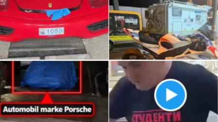 Skandal na granici: Blokader Kule Perišić priveden, pronađene hiljade evra i skupocena vozila!
