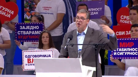 Vučić poslao snažnu poruku iz Zaječara: „Studenti u Srpskoj pevaju Ruzmarin i nadaju se pobedi rodoljubive Srbije“