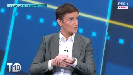 „Kaže da neće sankcije, pa objasni da će morati“: Brnabić udarila na Baucala zbog odgovora o Rusiji