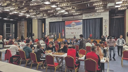 Radnik šampion Srbije, drama kod dama