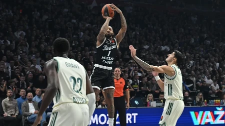 Težak poraz Partizana: Panatinaikos ubedljivo slavio u Areni