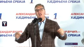 "Njih 15 došlo da zabrani skup, a ovde 10.000 ljudi": Vučić prozvao blokadere u Šapcu