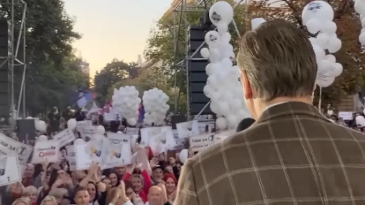 Vučić moćnom porukom zahvalio Šapčanima na ogromnoj podršci: "Živeo Šabac! Živela Srbija!"