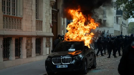 Pariz gori! Demonstranti vadili kaldrmu i bacali na policiju, jezive scene u Francuskoj