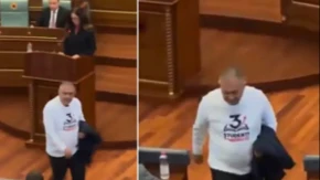 Kurtijeva podrška "studentskoj" listi direktno iz parlamenta lažne države Kosovo! (VIDEO)