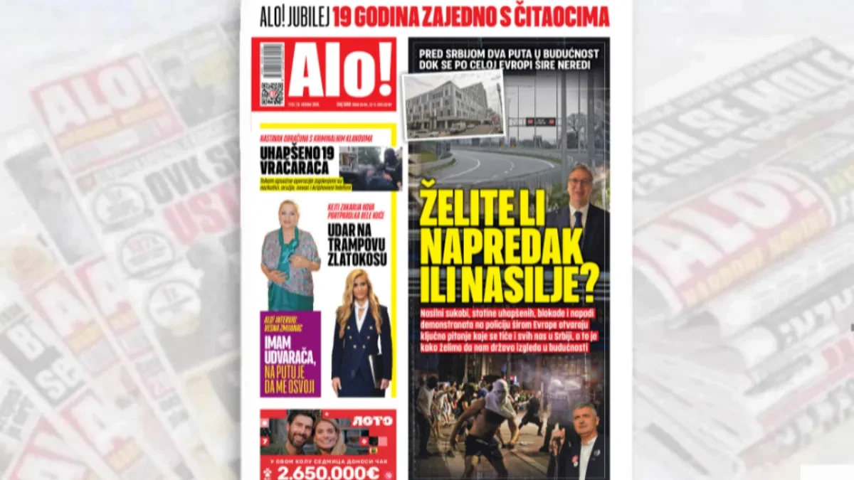 Želite li napredak ili nasilje? Pred Srbijom dva puta u budućnost dok se šire neredi po Evropi