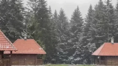 Ponovo sneg na Goliji, drugi za nepunih mesec dana: Hladna i oštra jesen na srpskoj planinskoj lepotici