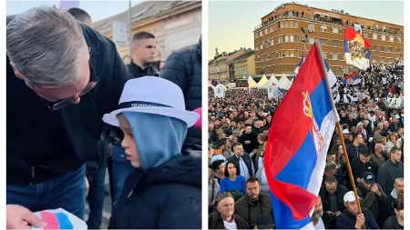 Jedan dečak prišao je Vučiću u Novom Sadu: Pogledajte kakav poklon mu je dao, sam je nacrtao