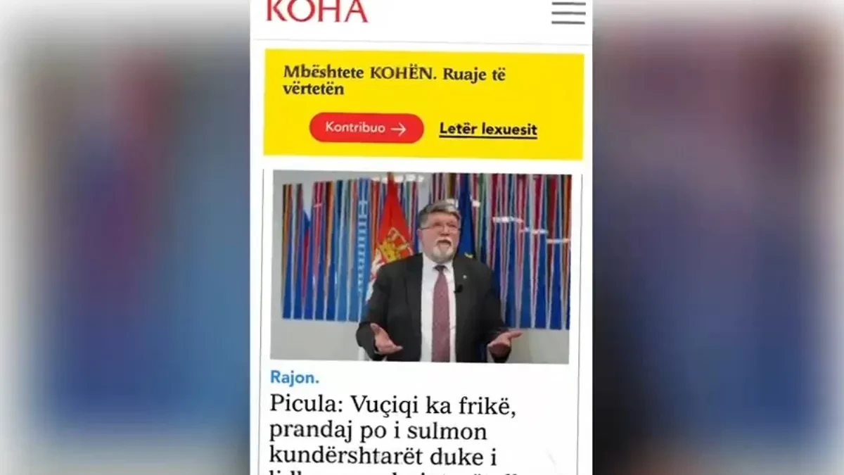 I Albanci podržali Piculu u pretnjama Vučiću: Nadaju se da bi moglo nešto da mu se dogodi