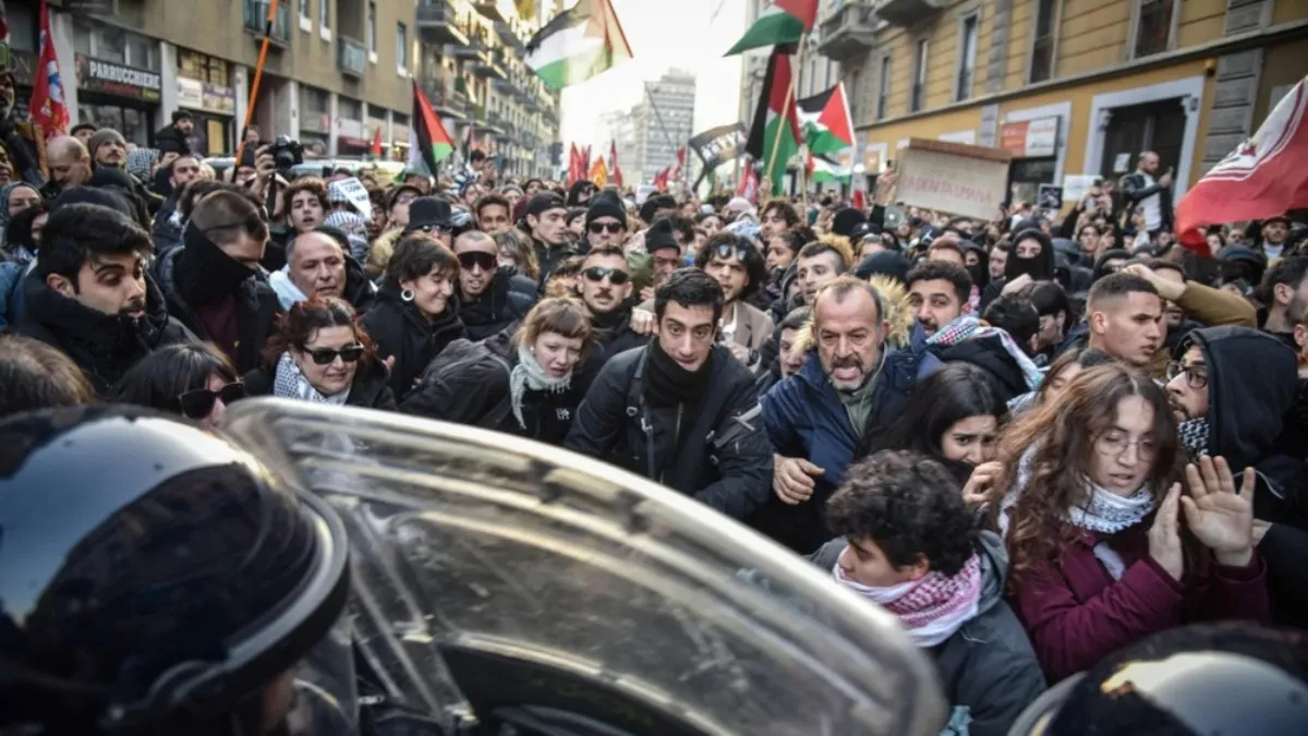 Neredi se proširili na Italiju, Evopa gori! Meloni izrazila solidarnost sa snagama reda nakon sukoba u Milanu