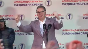 Moćna poruka Vučića na kraju govora u Kruševcu: „Bez vas bih bio ništa! Ja imam vas, a imate i vi mene“