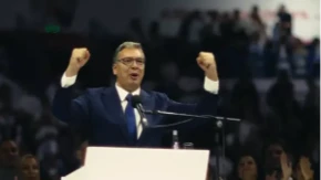 Vučić zagrmeo nakon skupa u Čačku: "Pobedićemo ih u čitavoj Srbiji! Idemo do pobede!" (VIDEO)