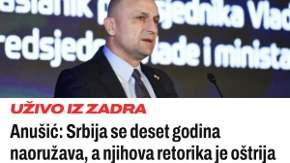 Hrvati opet u očaju: Srbija je mnogo vojno moćna