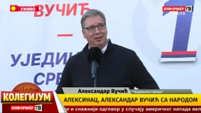 "Putin nije rekao da vodim prorusku, već uravnoteženu politiku – zna da vodim srpsku politiku!" Vučić o Putinovoj podršci