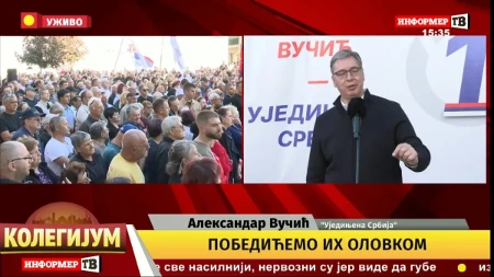 "Pitajte ih za Kosovo, Rusiju ili EU, odgovora nema“ Vučić o plenumaškom mazanju očiju narodu
