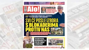 "Svi će posle izbora s Blokaderima protiv nas!" Aleksandar Vučić, nosilac liste „Aleksandar Vučić - Ujedinjena Srbija“, i juče s narodom