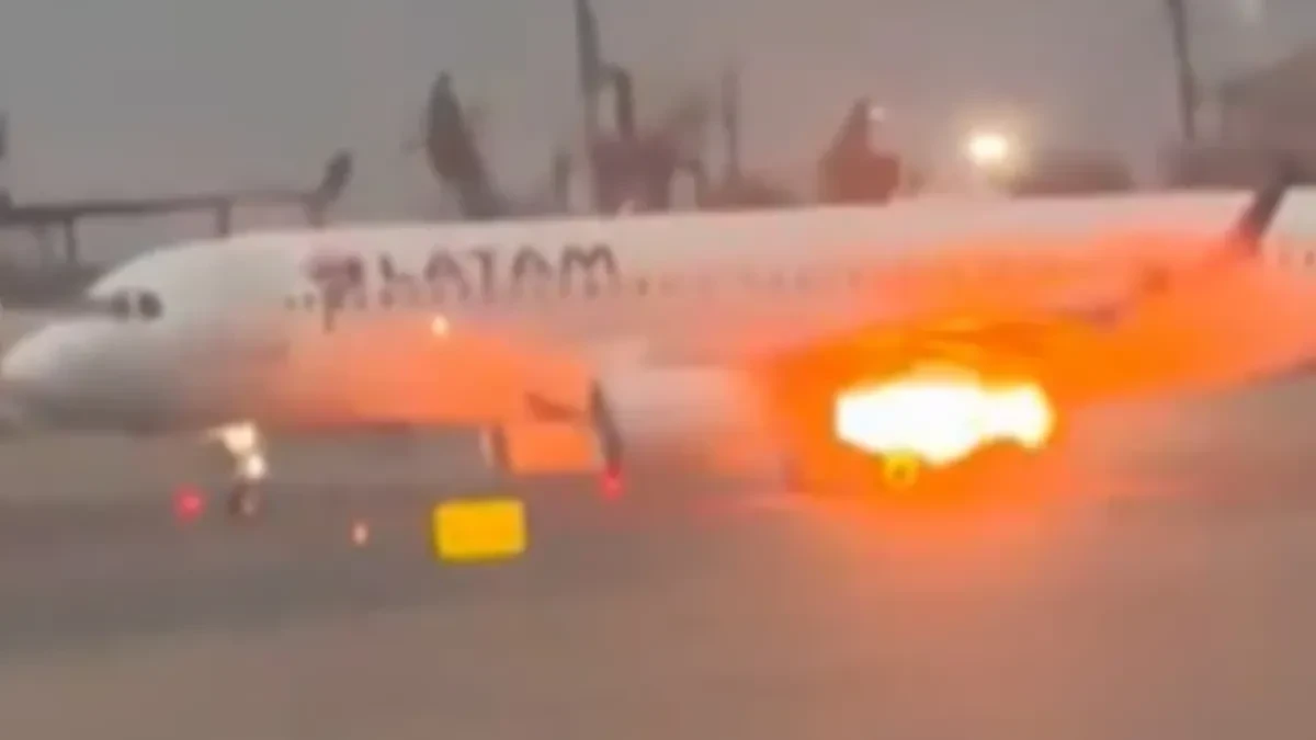 Zapalio se putnički avion: "Erbas" se pretvorio u buktinju, putnici hitno evakuisani