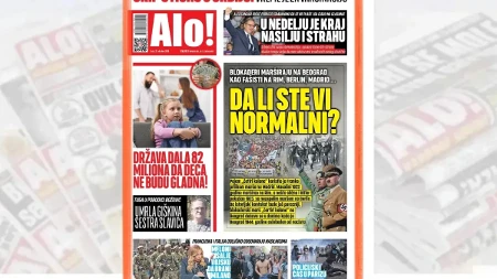 Da li ste vi normalni? Blokaderi marširaju na Beograd kao fašisti na Rim, Berlin, Madrid...