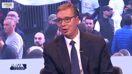 „Ženu su udarili pesnicom u glavu, a niko nije rekao ni izvini!“ Vučić na Prvoj otkrio šta ga je najviše potreslo tokom kampanje!
