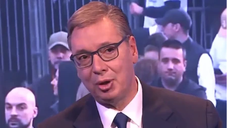 „Šta vas je koštalo da kažete: Braćo, uz vas smo?!“ Vučić na Prvoj: „Stranci su im zabranili da odgovore Srbima iz Srpske!“