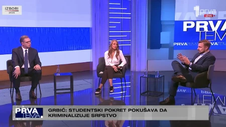 „Kada kažeš da je tvoja politika ljudskost, onaj ko misli drugačije postaje nečovek!“ Filip Grbić na Prvoj upozorio na opasne podele