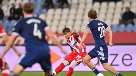 Zvezda opet ispustila pobedu! Elšnik i Kostov dali golove za TV špice, Kopenhagenu slađi bod