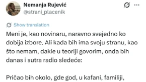 Strano mešanje u izborni proces u Srbiji! Novinar "Dojče velea" mobiliše glasače u korist svoje političke opcije!