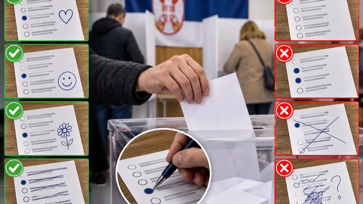 Pazite šta radite iza paravana! Zbog jedne greške glas vam može propasti: Evo kada listić važi čak i ako je išaran!