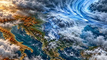 Otvara se „kapija hladnog vazduha“ iznad Srbije! Ristić otkrio datum velikog preokreta: Temperature naglo padaju, stiže i sneg! (MAPA)