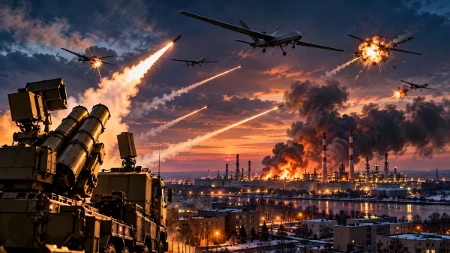 Ukrajinski dronovi prodrli duboko u Rusiju! Uzbuna u Omsku, PVO otvorila vatru: Neprijateljske letelice stigle do industrijske zone!