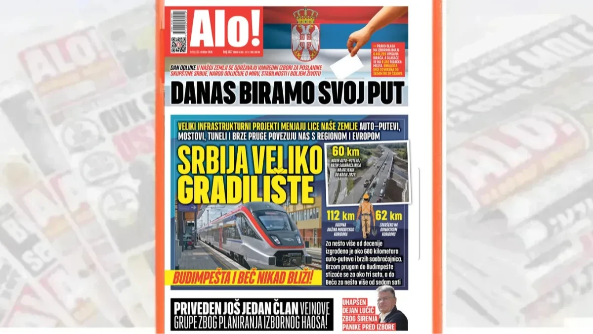 Dan odluke! Danas biramo svoj put: U našoj zemlji se održavaju vanredni izbori za poslanike Skupštine Srbije, narod odlučuje o miru, stabilnosti i boljem životu