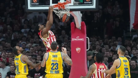 Zvezda odigrala najbolji meč u sezoni! Crveno-beli zgromili Makabi, Koloko vrlo dobar na debiju