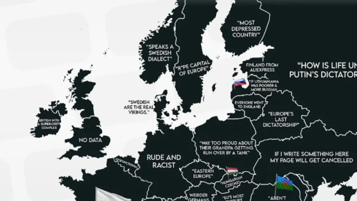Mapa Evrope zapalila mreže! Ono što piše za Srbiju i komšije izazvalo burne reakcije