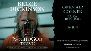 Brus Dikinson najavio turneju "Psychogod" za 2027. godinu - Koncert u Beogradu zakazan za 26. jun u Luci Beograd!